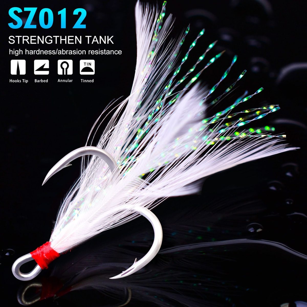 Feather Hook SZ012-w